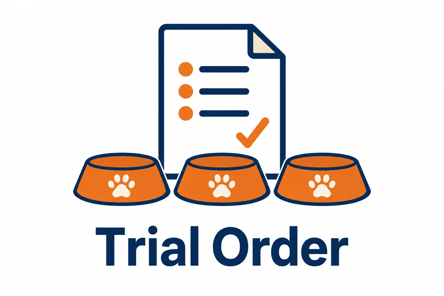 Trial order with small quantities