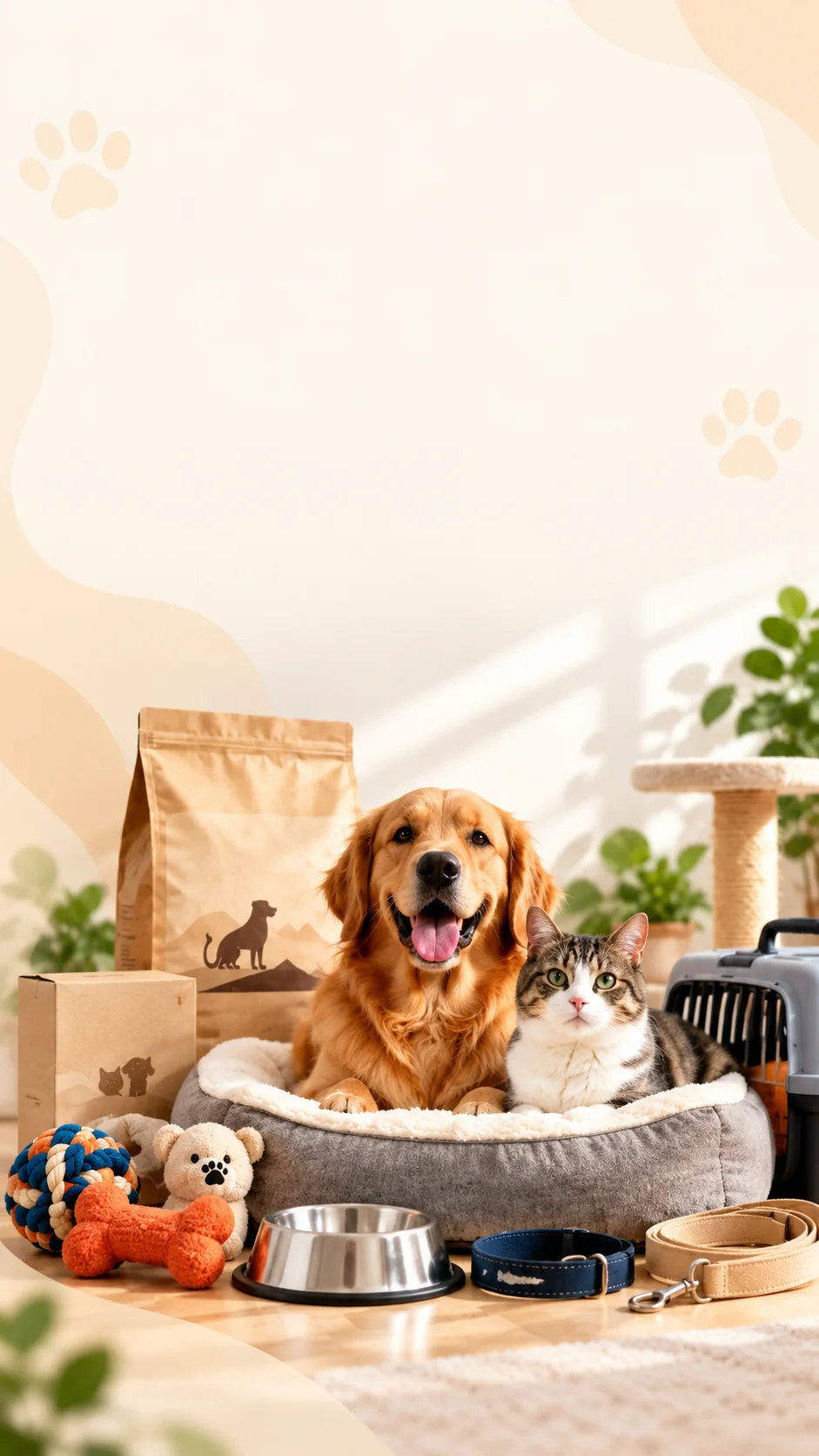 YiwuPets pet supplies: pet food, toys, bowl, collar, leash and carrier