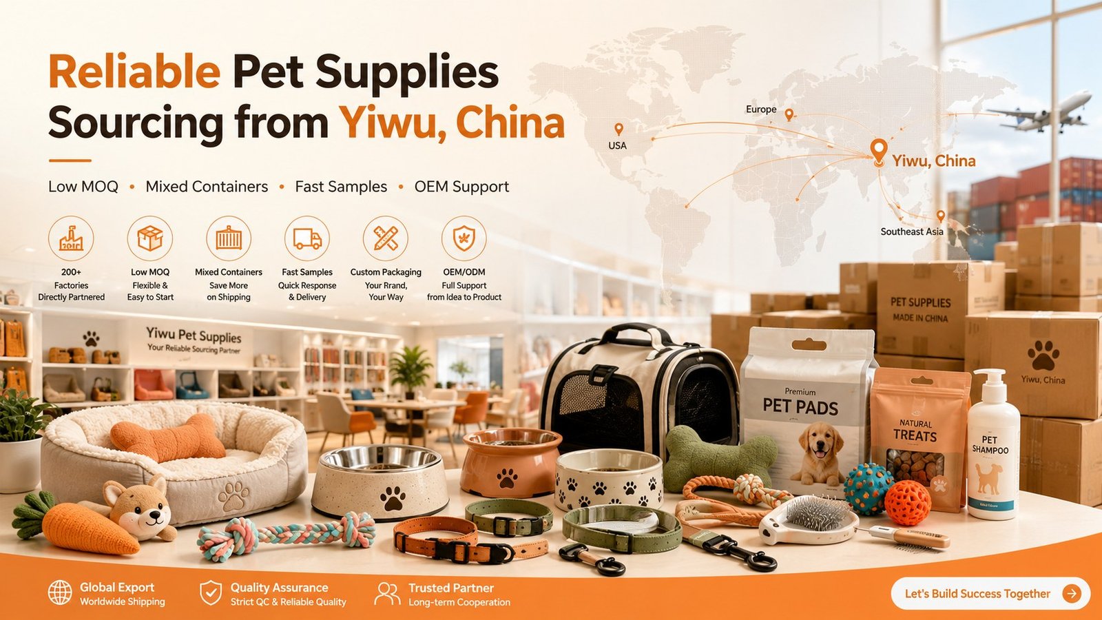 YiwuPets pet supplies sourcing from Yiwu China