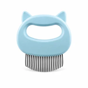 Palm-Grip Cat Comb for Short- and Long-Haired Cats