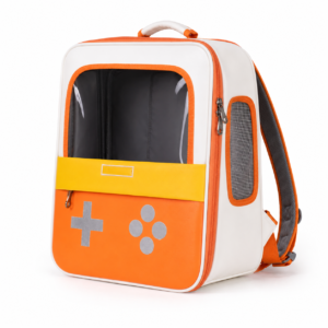Turn every vet visit, city walk, and weekend outing into a safer, more comfortable adventure—with a playful game-console design that keeps your pet visible and close.