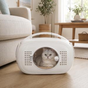 Turn stressful trips into calmer, more comfortable adventures with a spacious carrier that keeps your pet protected, ventilated, and connected to you.