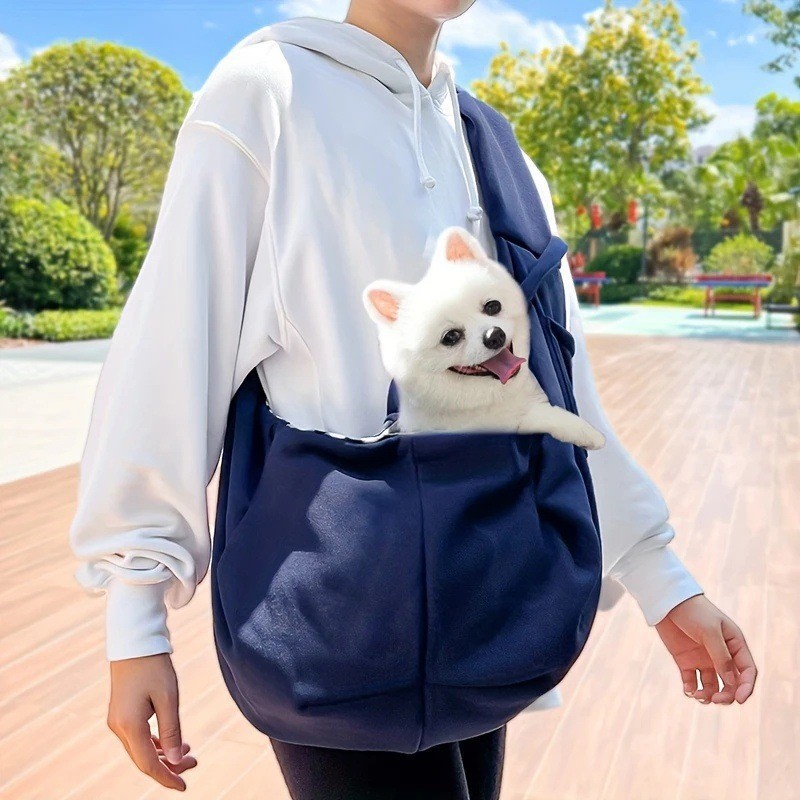 Wholesale Foldable Crossbody Pet Carrier Bag for Cats and Small Dogs