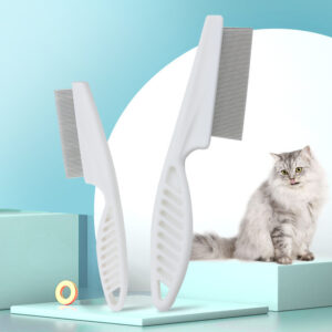 Multi-Style Pet Flea Comb and Grooming Brush