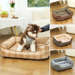 Thick Raised Plush Pet Bed Mat