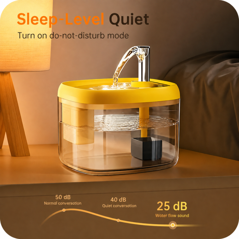 1500ml Automatic Pet Water Fountain for Cats and Dogs