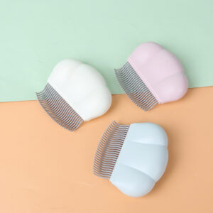 Pet Shell Comb Grooming Brush for Cats & Dogs