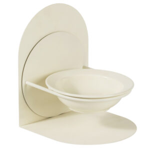 Premium Ceramic Elevated Cat & Dog Bowl with Adjustable Magnetic Stand