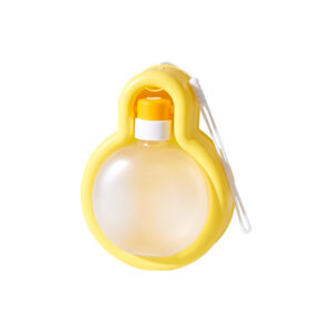 Portable Pet Travel Water Bottle with Food Storage Option