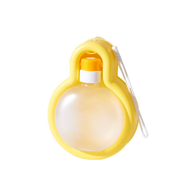 Portable Pet Travel Water Bottle with Food Storage Option