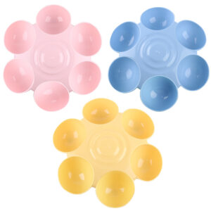 Anti-Slip Flower Shape Pet Feeding Bowl for Cats & Dogs