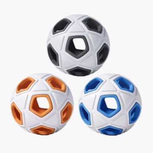 Rubber Hollow Treat Ball Dog Toy
