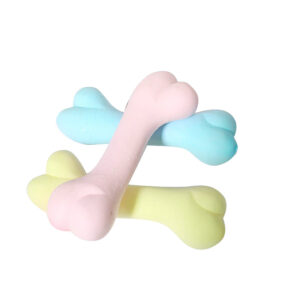 TPR Foam Bone Dog Chew Toy for Teeth Cleaning & Interactive Play