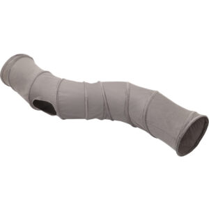 Foldable Suede Cat Tunnel Toy Interactive Play Tunnel for Cats