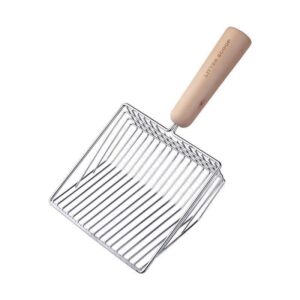 Metal Cat Litter Scoop with Storage Holder