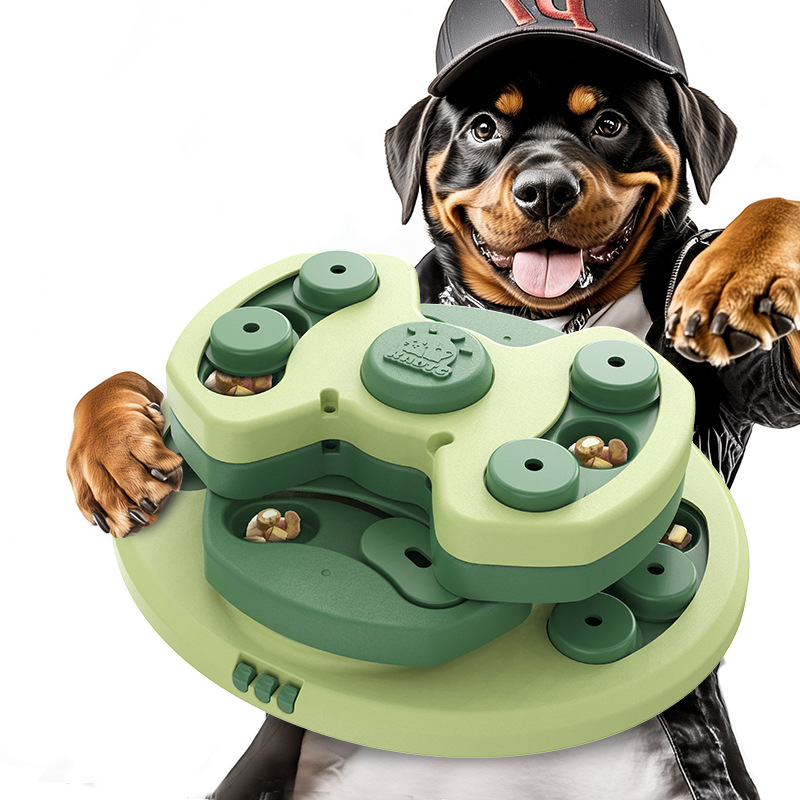 Advanced Rotating Magic Tower Puzzle Toy for Dogs