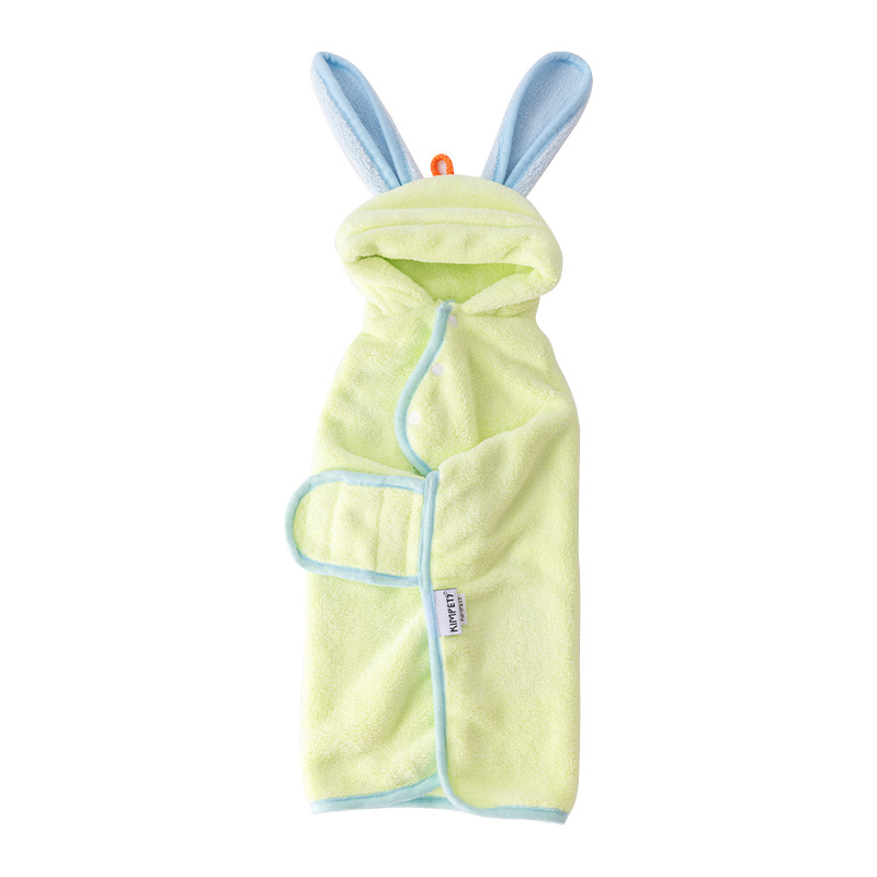 Soft Coral Fleece Pet Drying Towel for Dogs & Cats