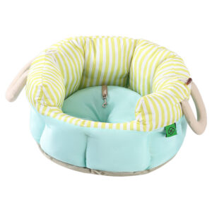 Portable Pet Car Seat Bed with Soft PP Cotton Cushion