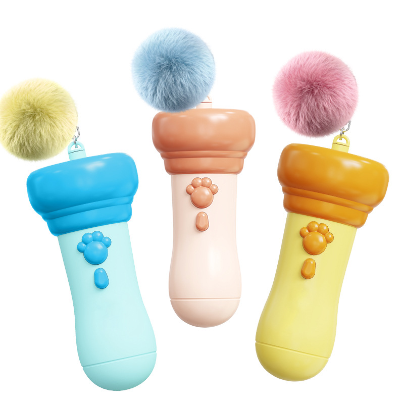 Automatic Electric Cat Fishing Toy with Ball Launcher