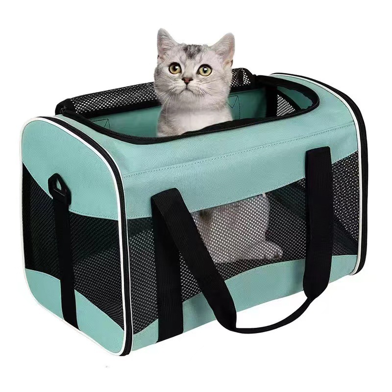 Wholesale Foldable Soft-Sided Pet Travel Carrier Bag – 45 × 28 × 28 cm