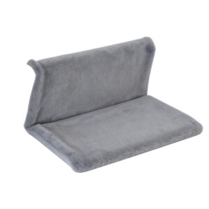 Luxury L-Shaped Cat Hammock Bed with Soft Plush Fabric for Indoor Cats