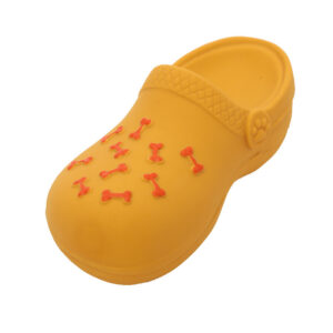 Latex Squeaky Shoe Dog Chew Toy