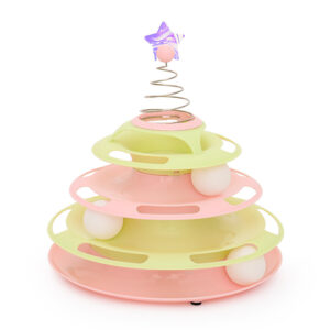 Interactive Elastic Star Cat Toy Wand for Indoor Cats