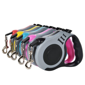 Retractable Dog Leash, 3m / 5m Automatic Extending Walking Lead for Small Medium Pets