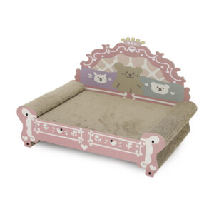 Luxury Corrugated Cardboard Cat Sofa Scratcher Bed