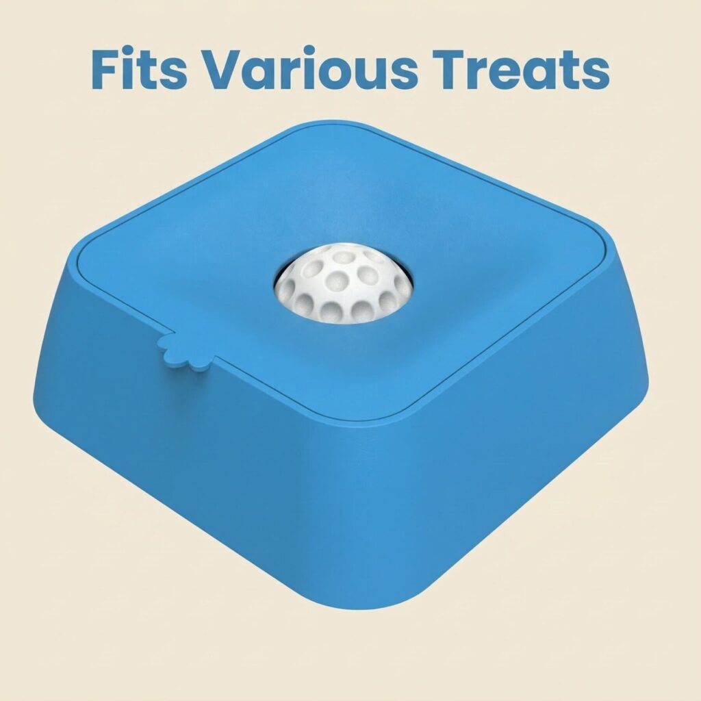 Interactive Slow Feeder Lick Bowl for Dogs & Cats with Anti-Spill Design