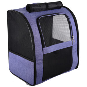 Breathable Roll-Up Pet Carrier Backpack