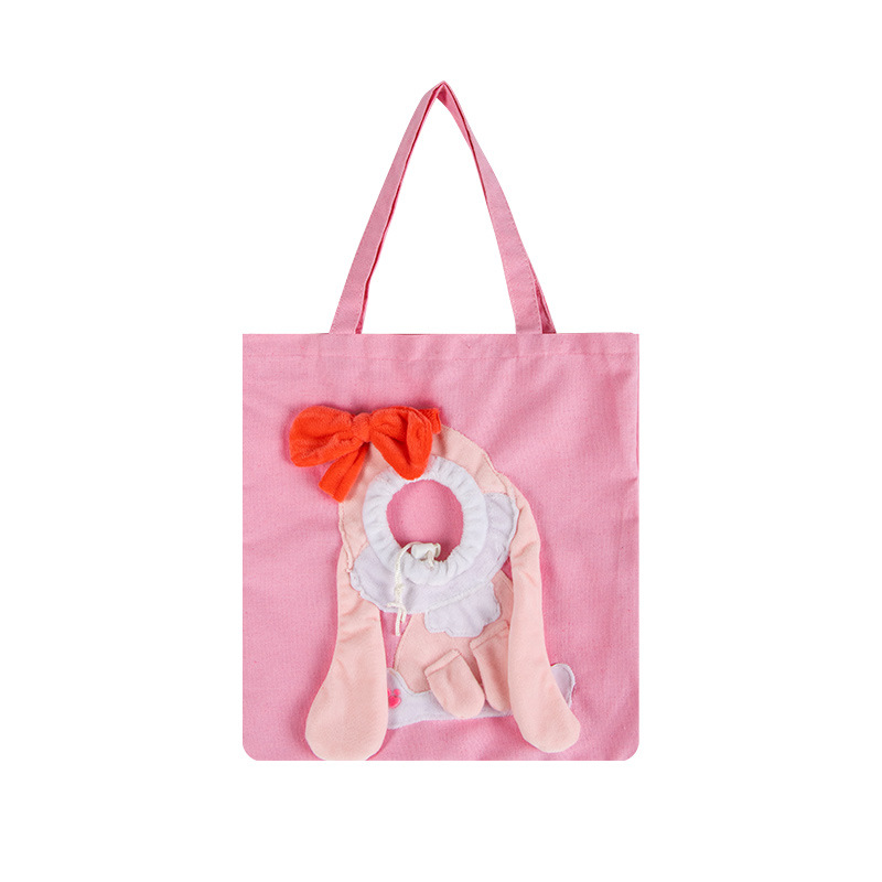 Canvas Cat Carrier Bag Soft Pet Travel Tote for Small Cats & Dogs