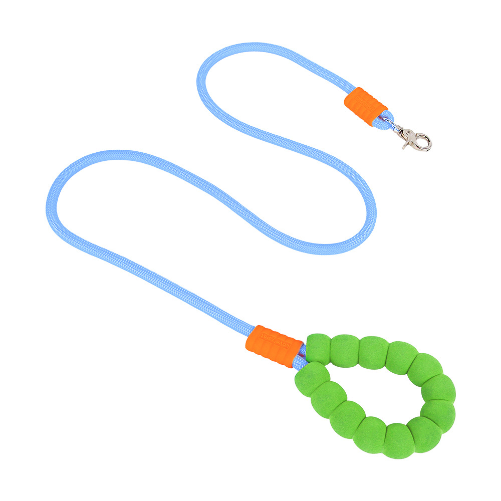 Adjustable Nylon Dog Leash Cloud Bubble Colorful Walking Lead