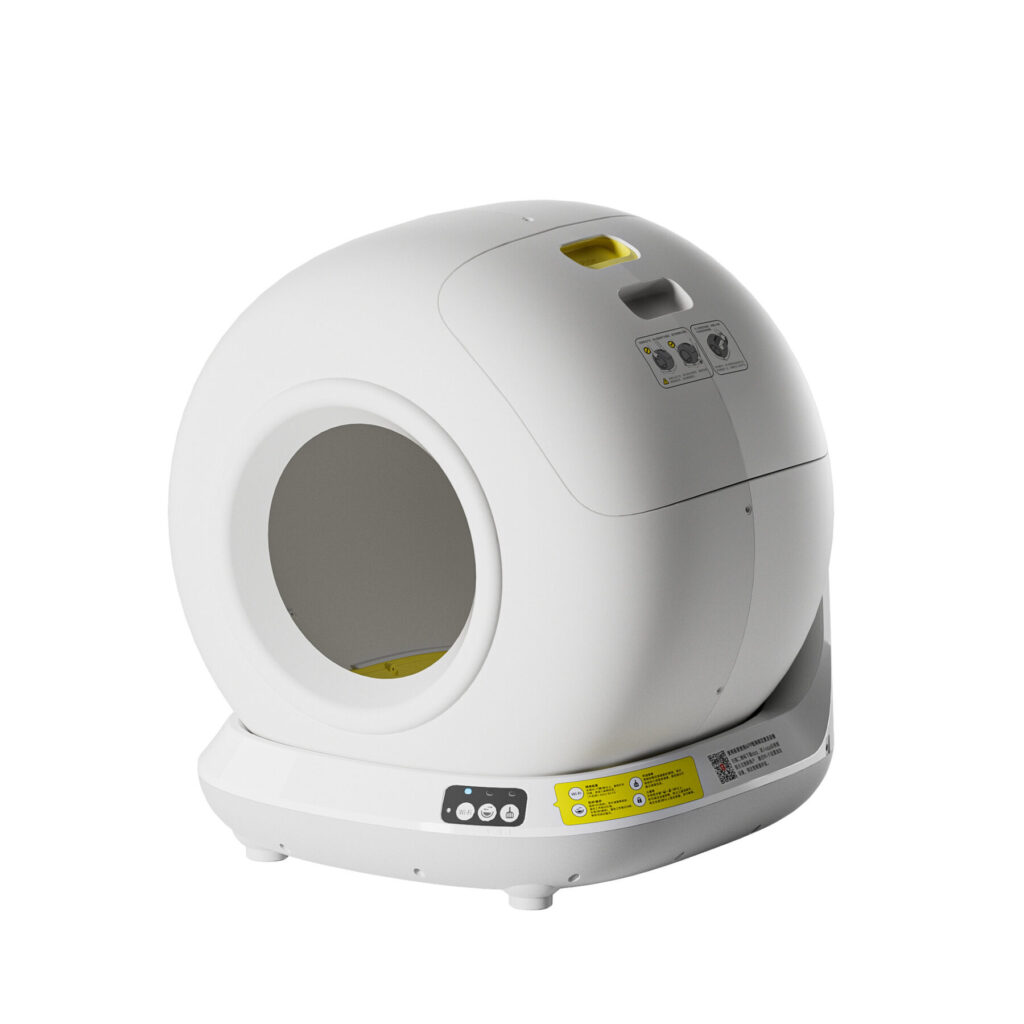 Fully Enclosed Automatic Cleaning Smart Cat Litter Box, Extra Large, Anti-scattering, Support WIFI Remote Control